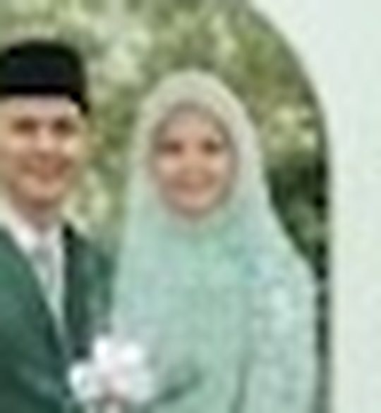 Contoh undangan pernikahan digital celadon calm