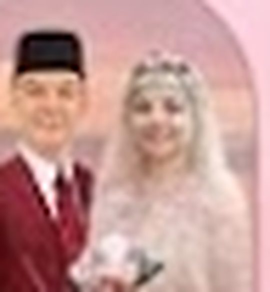 Contoh undangan pernikahan digital cherry bloom
