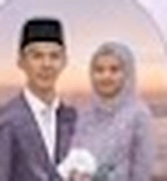 Contoh undangan pernikahan digital harmoni lilac