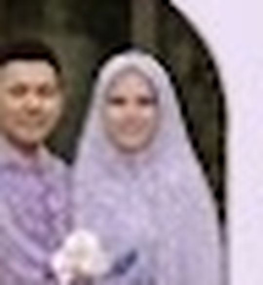 Contoh undangan pernikahan digital Lavender Dream
