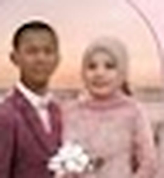 Contoh undangan pernikahan digital rosy blush